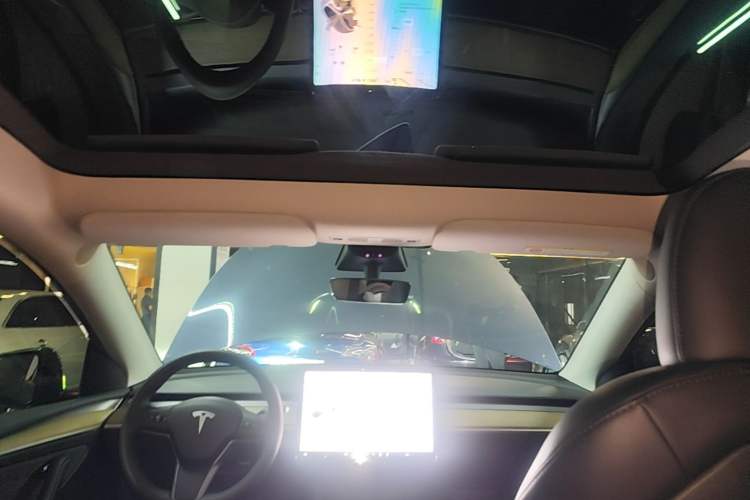Used Tesla Model Y 2022 Revised Version Rear-Wheel Drive Headliner