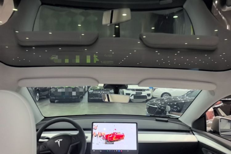 Used Tesla Model Y 2022 Revised Version Rear-Wheel Drive Headliner