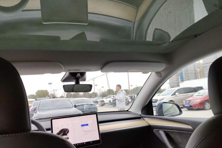 Used Tesla Model Y 2022 Revised Version Rear-Wheel Drive Headliner