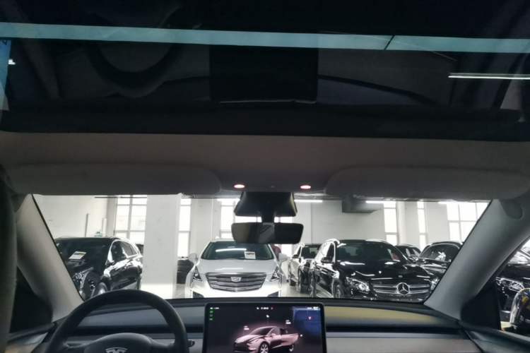 Used Tesla Model Y 2022 Revised Version Rear-Wheel Drive Headliner