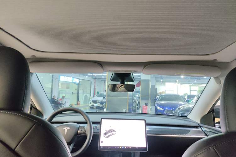 Used Tesla Model Y 2022 Revised Version Rear-Wheel Drive Headliner