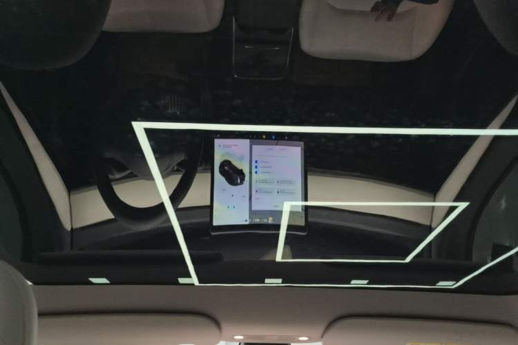 Used Tesla Model Y 2022 Revised Version Rear-Wheel Drive Headliner