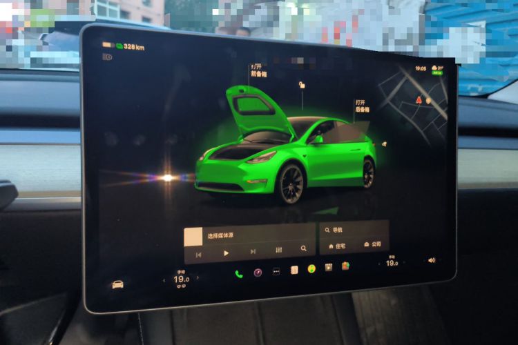 Used Tesla Model Y 2022 Revised Version Long-Range All-Wheel Drive Instrument Cluster