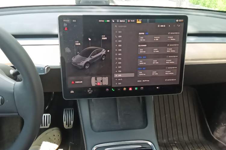 Used Tesla Model Y 2022 Rear-Wheel-Drive Version Instrument Cluster