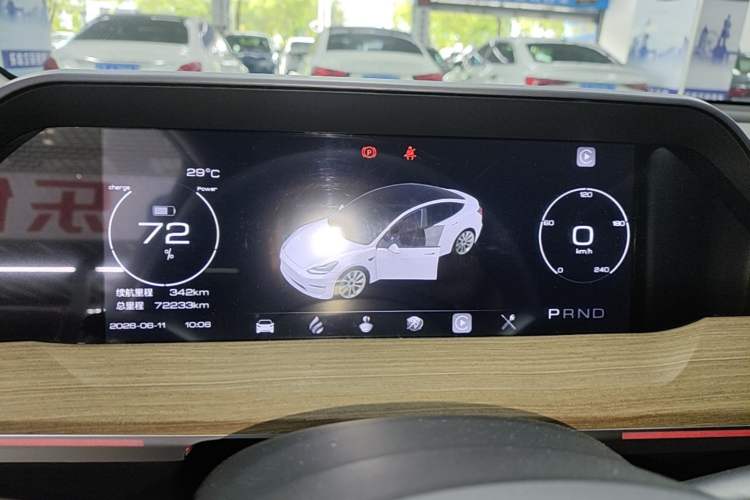 Used Tesla Model Y 2022 Revised Version Long-Range All-Wheel Drive Instrument Cluster