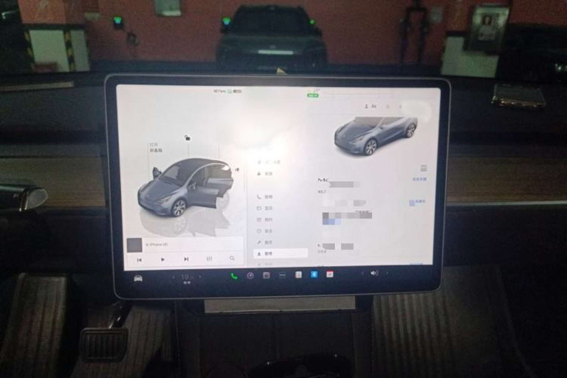 Used Tesla Model Y 2022 Revised Version Rear-Wheel Drive Instrument Cluster