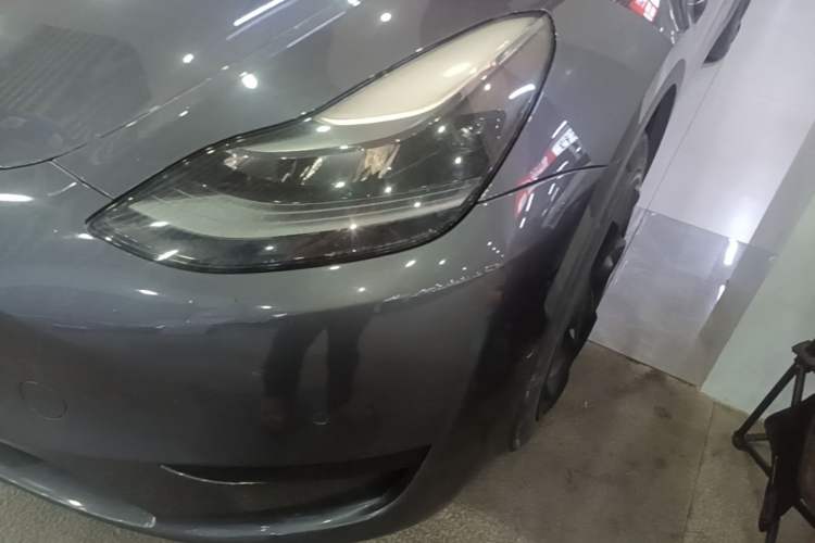 Used Tesla Model Y 2022 Rear-Wheel-Drive Version Left Front Headlight