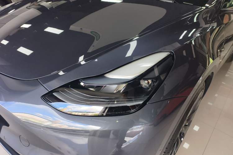 Used Tesla Model Y 2022 Performance High-Performance All-Wheel-Drive Version Left Front Headlight
