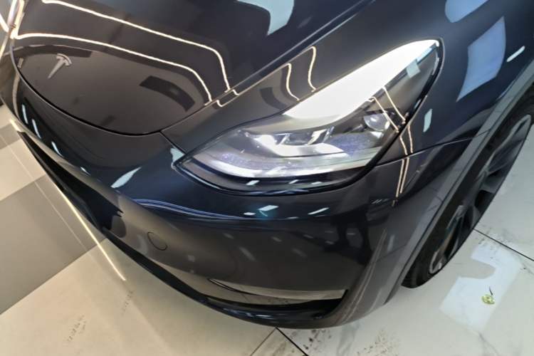 Used Tesla Model Y 2022 Long-Range All-Wheel-Drive Version Left Front Headlight