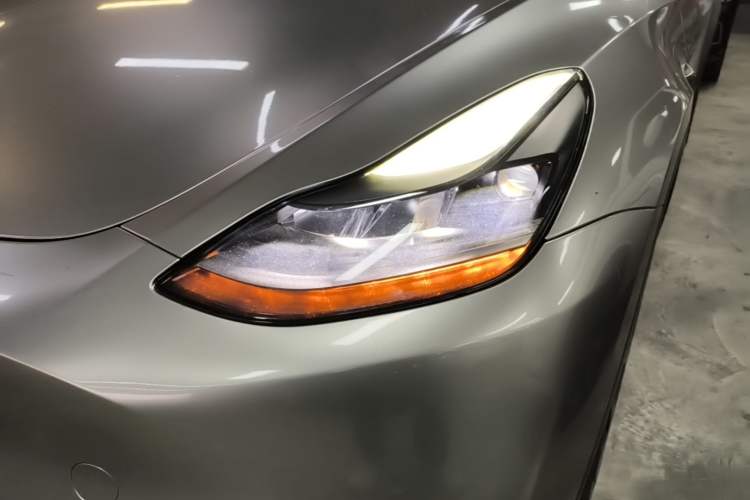 Used Tesla Model Y 2022 Rear-Wheel-Drive Version Left Front Headlight