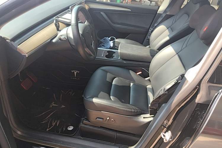 Used Tesla Model Y 2022 Long-Range All-Wheel-Drive Version Left Front Seat