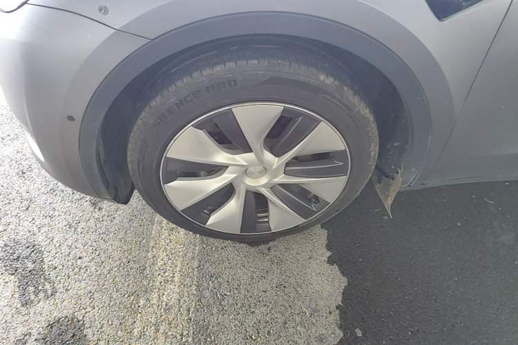 Used Tesla Model Y 2022 Rear-Wheel-Drive Version Left Front Wheel Hub