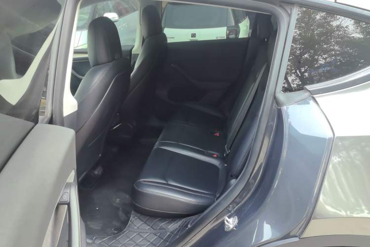 Used Tesla Model Y 2022 Long-Range All-Wheel-Drive Version Left Rear Seat