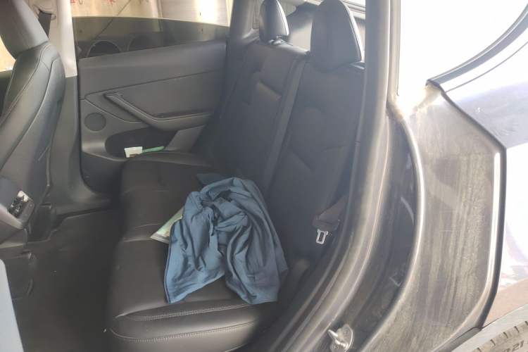 Used Tesla Model Y 2022 Performance High-Performance All-Wheel-Drive Version Left Rear Seat