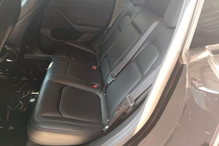Used Tesla Model Y 2022 Long-Range All-Wheel-Drive Version Left Rear Seat