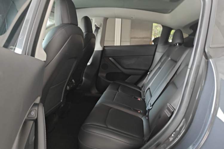 Used Tesla Model Y 2022 Long-Range All-Wheel-Drive Version Left Rear Seat