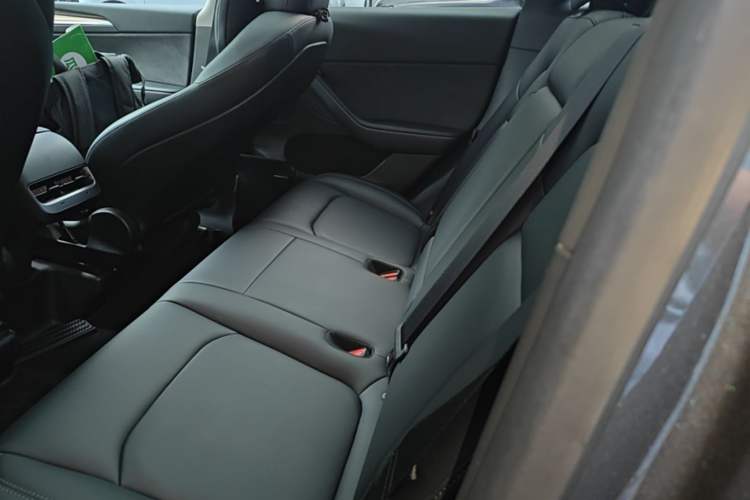 Used Tesla Model Y 2022 Long-Range All-Wheel-Drive Version Left Rear Seat