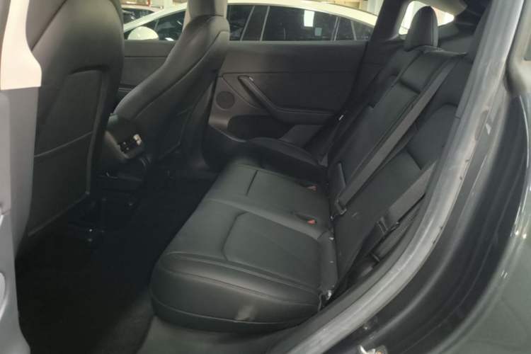 Used Tesla Model Y 2022 Long-Range All-Wheel-Drive Version Left Rear Seat