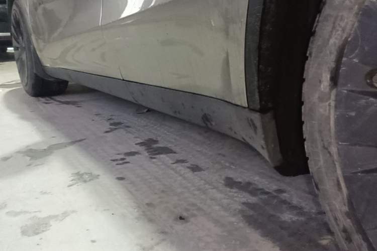 Used Tesla Model Y 2022 Long-Range All-Wheel-Drive Version Left Side Sill