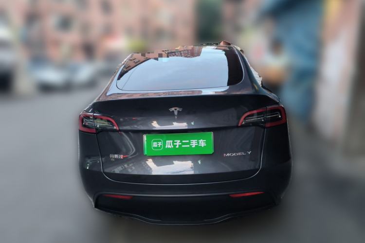 Used Tesla Model Y 2022 Revised Version Long-Range All-Wheel Drive Rear