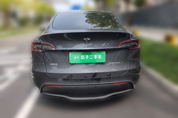 Used Tesla Model Y 2022 Revised Version Long-Range All-Wheel Drive Rear