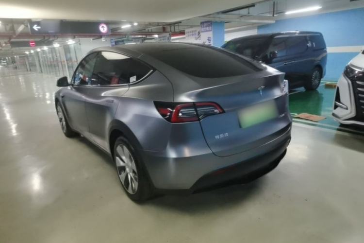 Used Tesla Model Y 2022 Revised Version Rear-Wheel Drive Rear Left 45 Deg