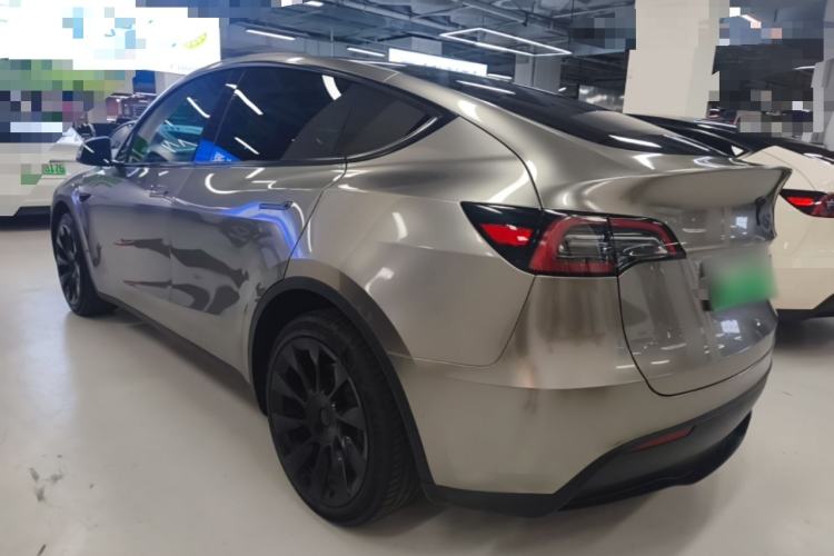 Used Tesla Model Y 2022 Revised Version Long-Range All-Wheel Drive Rear Left 45 Deg