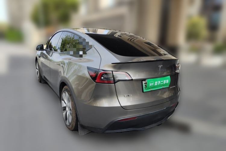 Used Tesla Model Y 2022 Revised Version Rear-Wheel Drive Rear Left 45 Deg