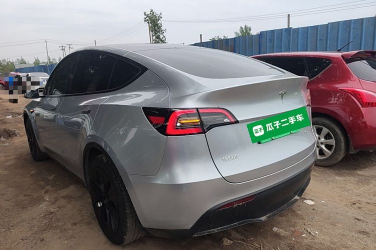 Used Tesla Model Y 2022 Revised Version Rear-Wheel Drive Rear Left 45 Deg