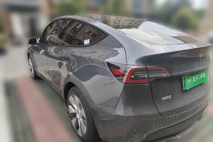 Used Tesla Model Y 2022 Revised Version Rear-Wheel Drive Rear Left 45 Deg
