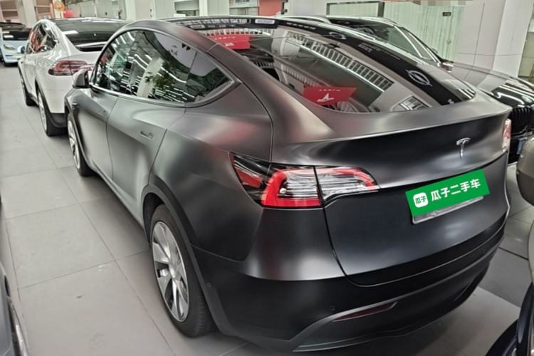 Used Tesla Model Y 2022 Revised Version Rear-Wheel Drive Rear Left 45 Deg