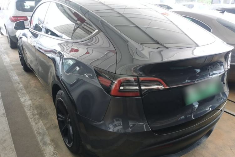 Used Tesla Model Y 2022 Revised Version Rear-Wheel Drive Rear Left 45 Deg