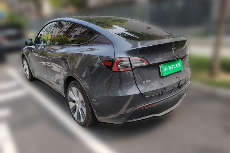 Used Tesla Model Y 2022 Revised Version Long-Range All-Wheel Drive Rear Left 45 Deg