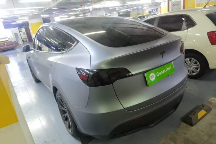Used Tesla Model Y 2022 Revised Version Rear-Wheel Drive Rear Left 45 Deg