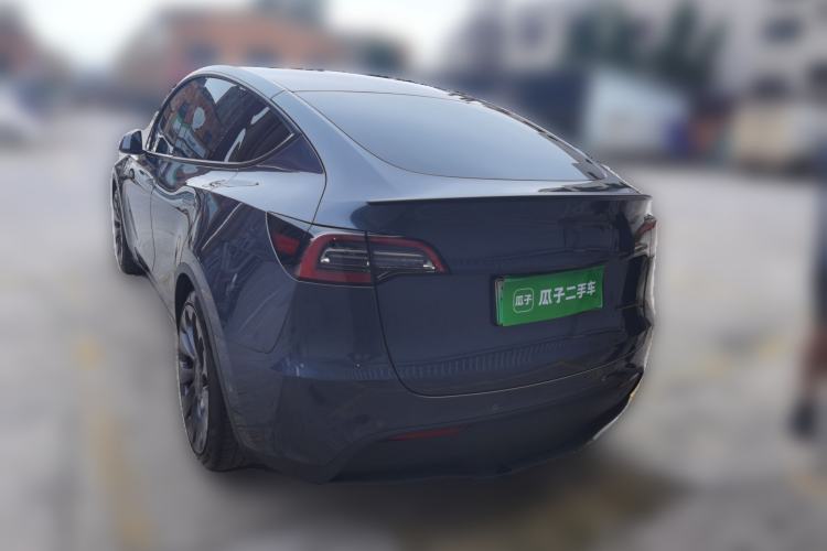 Used Tesla Model Y 2022 Performance High-Performance All-Wheel-Drive Version Rear Left 45 Deg