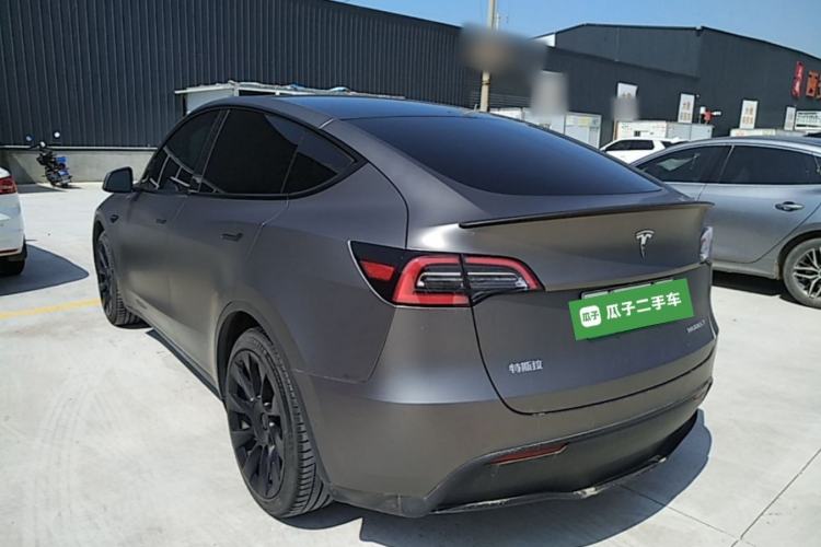 Used Tesla Model Y 2022 Revised Version Rear-Wheel Drive Rear Left 45 Deg