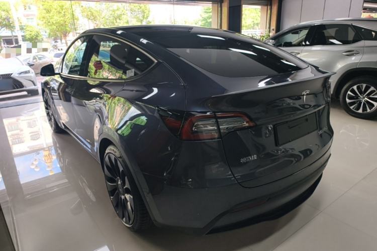 Used Tesla Model Y 2022 Performance High-Performance All-Wheel-Drive Version Rear Left 45 Deg
