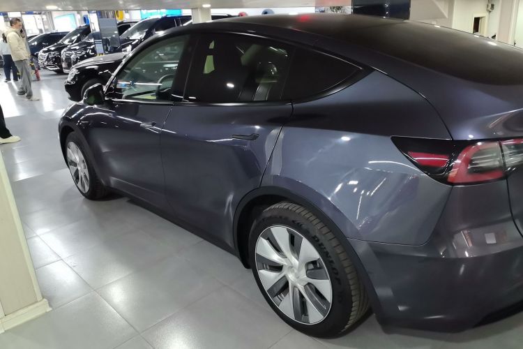 Used Tesla Model Y 2022 Revised Version Rear-Wheel Drive Rear Left 45 Deg