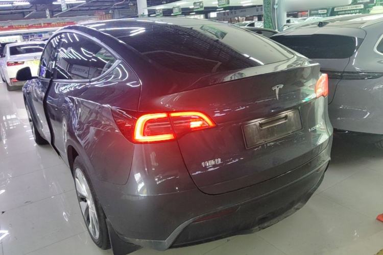 Used Tesla Model Y 2022 Revised Version Long-Range All-Wheel Drive Rear Left 45 Deg