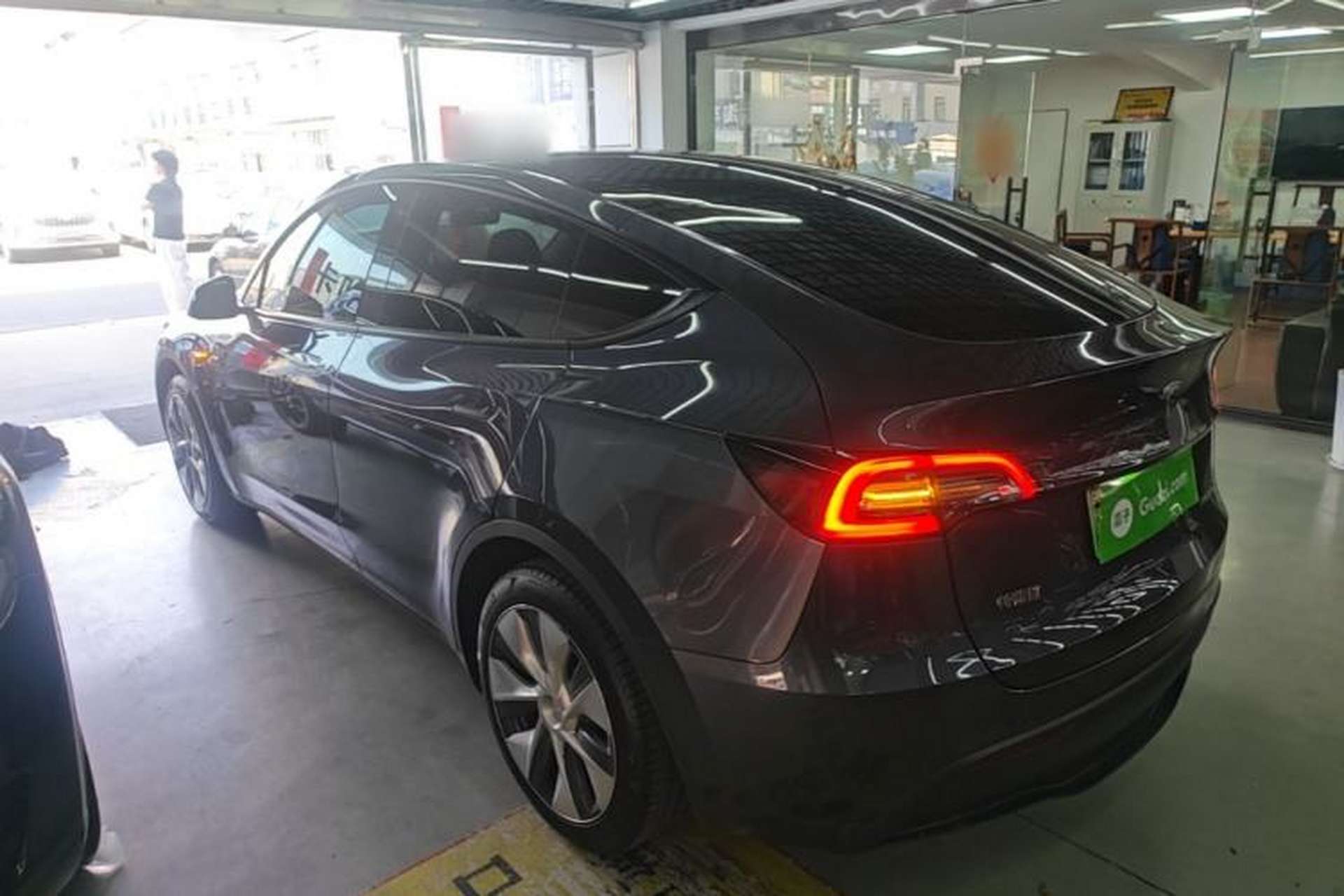 Used Tesla Model Y 2022 Revised Version Rear-Wheel Drive Rear Left 45 Deg