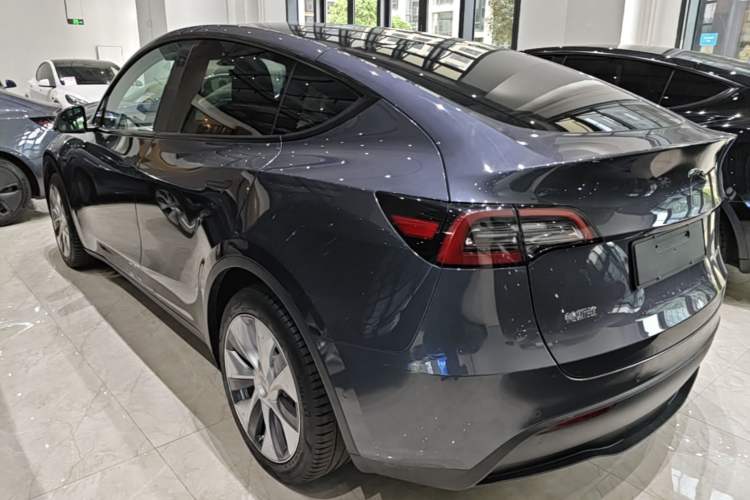 Used Tesla Model Y 2022 Revised Version Rear-Wheel Drive Rear Left 45 Deg