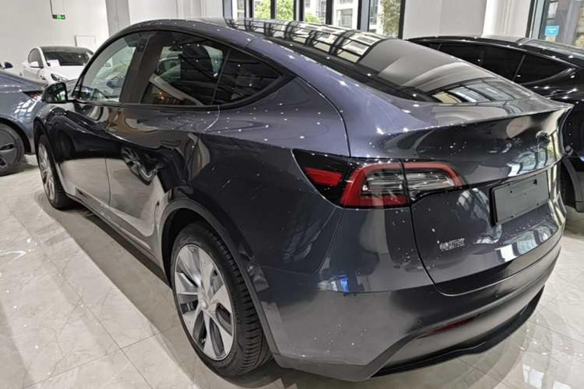 Used Tesla Model Y 2022 Revised Version Rear-Wheel Drive Rear Left 45 Deg