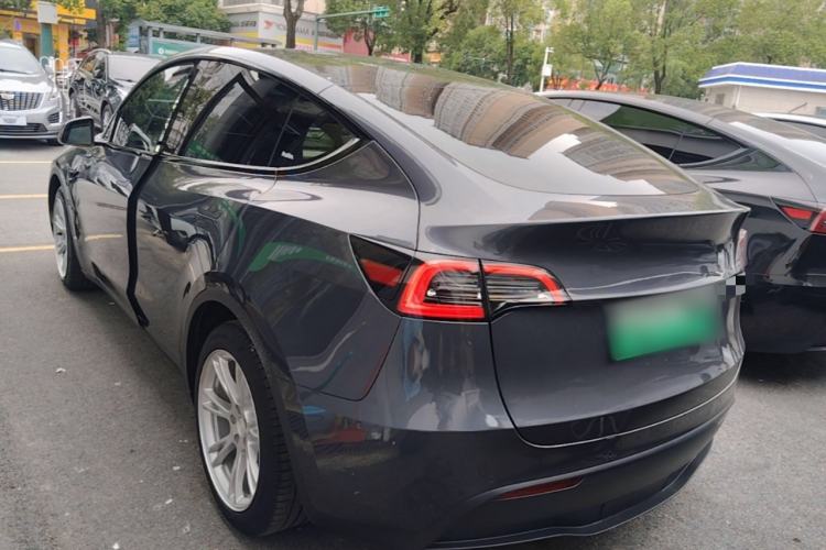Used Tesla Model Y 2022 Revised Version Rear-Wheel Drive Rear Left 45 Deg