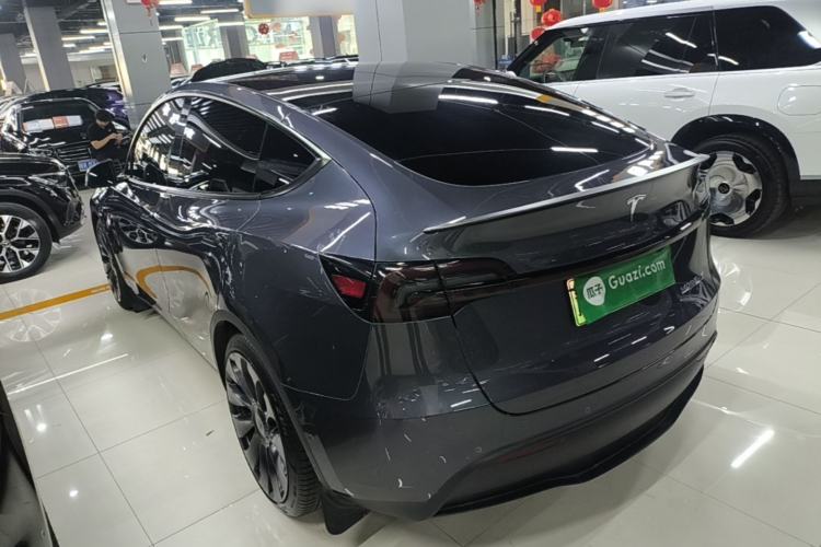Used Tesla Model Y 2022 Performance High-Performance All-Wheel-Drive Version Rear Left 45 Deg
