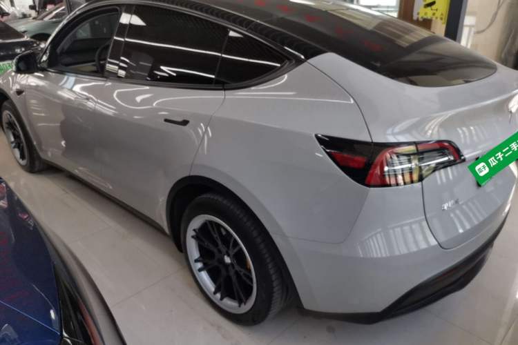 Used Tesla Model Y 2022 Revised Version Rear-Wheel Drive Rear Left 45 Deg
