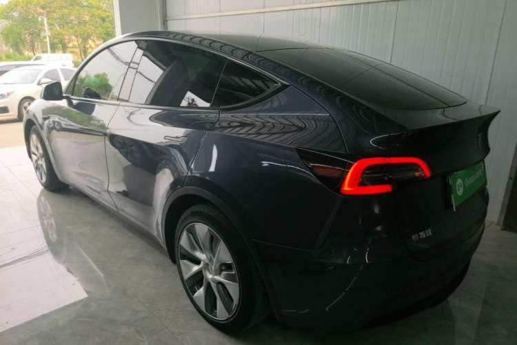 Used Tesla Model Y 2022 Revised Version Rear-Wheel Drive Rear Left 45 Deg