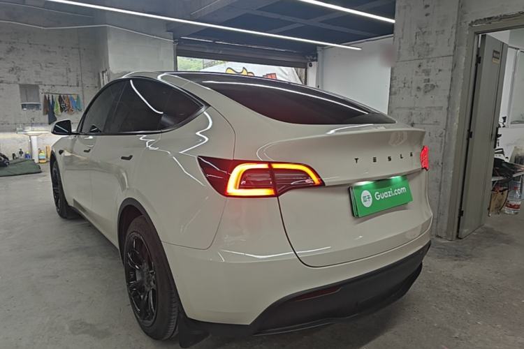 Used Tesla Model Y 2022 Revised Version Rear-Wheel Drive Rear Left 45 Deg
