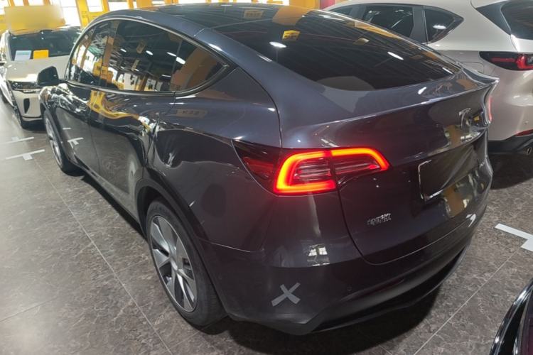Used Tesla Model Y 2022 Revised Version Rear-Wheel Drive Rear Left 45 Deg