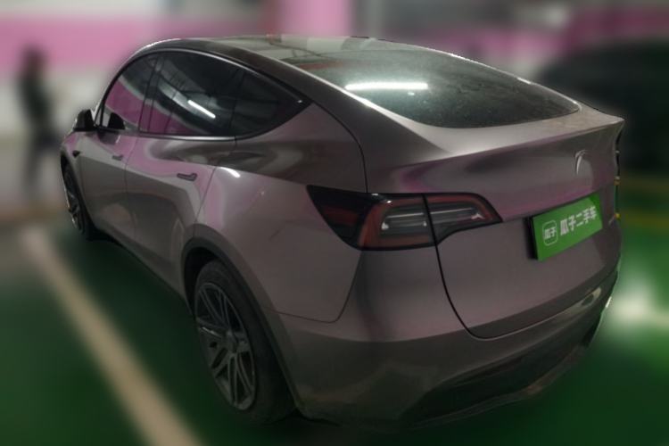 Used Tesla Model Y 2022 Revised Version Rear-Wheel Drive Rear Left 45 Deg