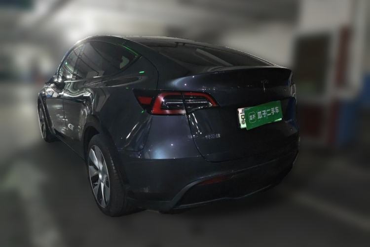 Used Tesla Model Y 2022 Revised Version Rear-Wheel Drive Rear Left 45 Deg